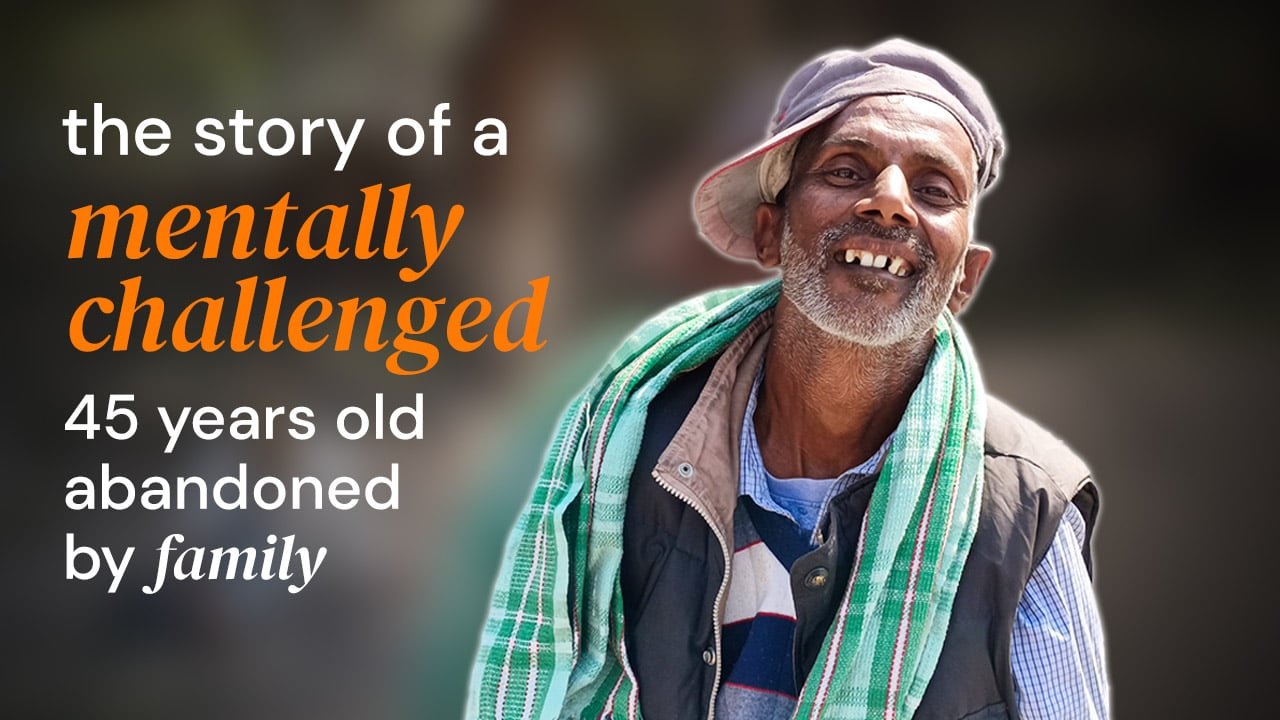 How a mentally challenged 45 years old abandoned by his family's image